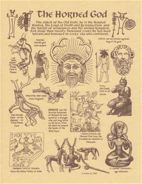 Embracing the wild nature of the horned fertility god in Wiccan practice